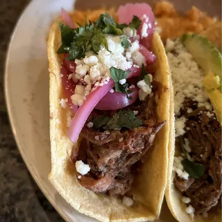 Braised Oxtail Taco