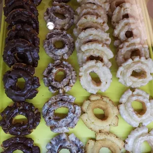 dough desserts, donuts, food