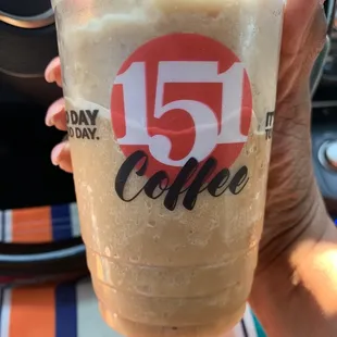 My Fix:  "French Toast w/Oatmilk Frappe" worth a li'l Xtra ice to make it thicker !