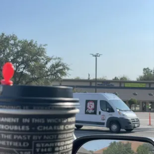 Yummy americano and the 151 truck