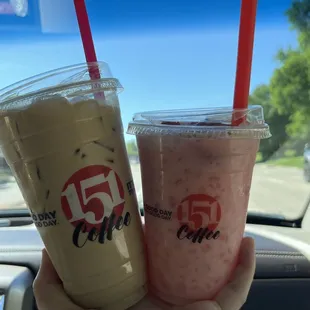 West Coast Latte, NEW Pink Drink!