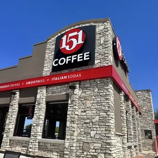 Outside: there's both in and outdoor seating. Perfect for good weather!