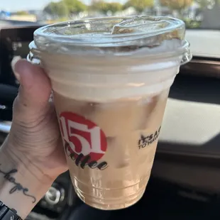 Pumpkin spice cold brew