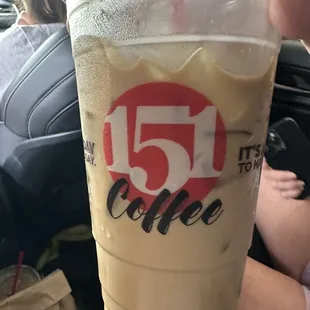 Iced coffee