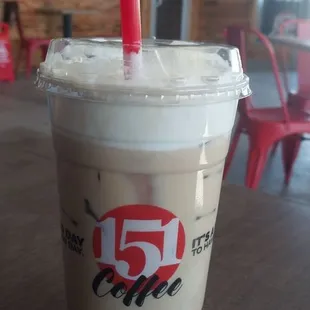 White chocolate macadamia with sweet cap