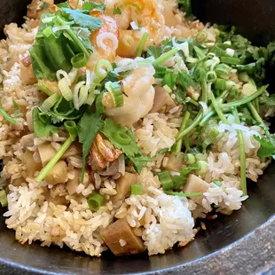 Braised Sprouted Rice