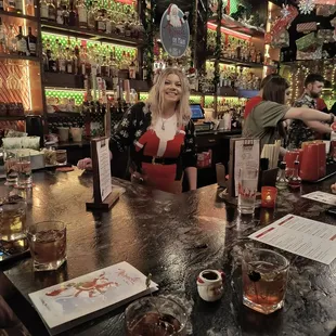 Katie is probably one of if not the best bartender I have met in this state