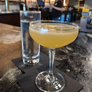 brandy sidecar in an earlier rendition...