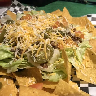 Beef Nacho Salad