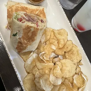 Ahi Tuna Wrap
