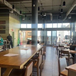 a view of a restaurant