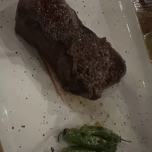 Rib eye steak