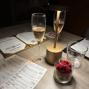 Champagne toast
