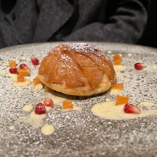 Persimmon cake