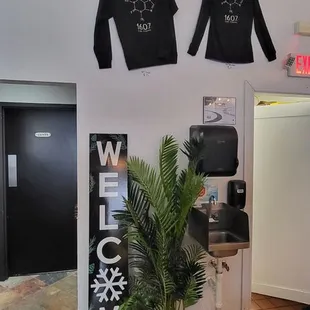 Back wall