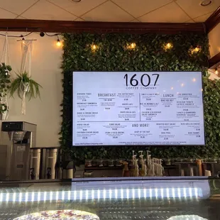 Food menu