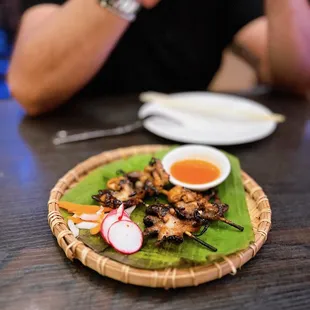 Grilled octopus