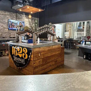 1623's bar area