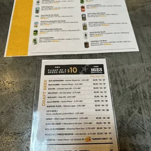 Currently available @ 1623 Brewing