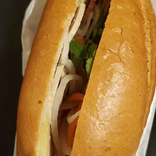 a sub sandwich