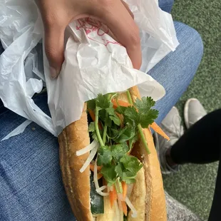 Vegetarian Tofu Sandwich