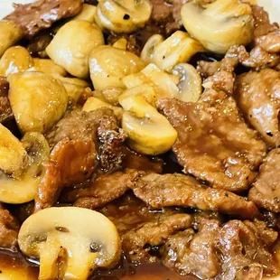 Beef With Mushrooms