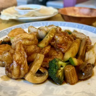 Shrimp with Mixed Vegetables