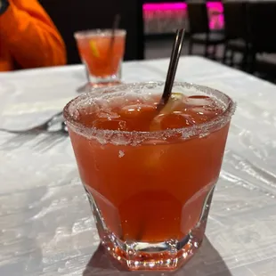 Strawberry lemon drop