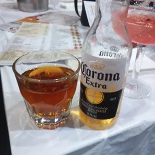 drink, oysters and mussels