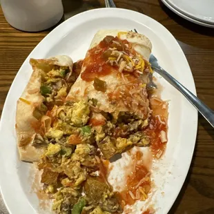 Breakfast burrito