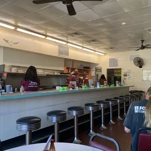 Nice little diner inside.