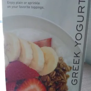 Yogurt toppings as advertised... didn&apos;t match reality.