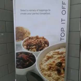 Advertised Breakfast... didn&apos;t match reality.