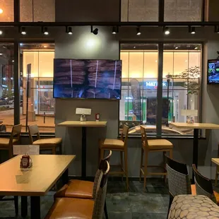sushi and sashimi, interior
