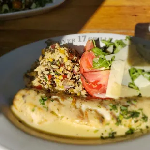 Walleye with beurre blanc was divine