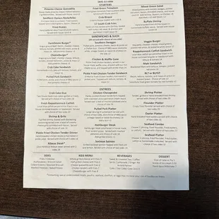 Menu. May 4, 2023