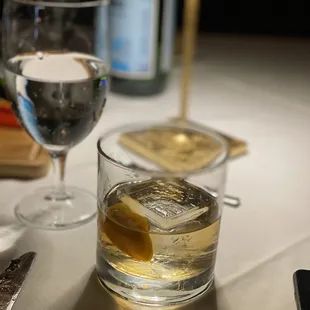 Mezcal old fashion