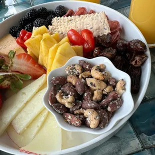 All Inclusive Brunch Grazing Platter + Pineapple Mango Mimosas