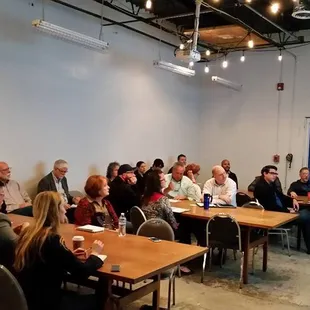 Garage Space - Used to hold networking, panel discussions, and several other events