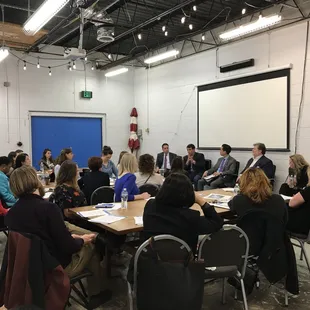 Garage Space - Used to hold networking, panel discussions, and several other events