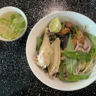Pho - broth on side
