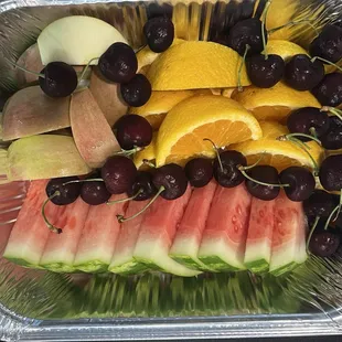Free Fruit tray or choose any tray when purchasing 6 trays