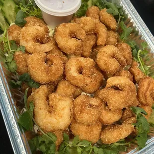 Tom Lan Bot (Fried Shrimp)