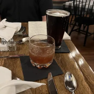 Smoked old fashioned