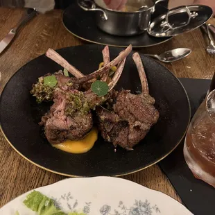 Lamb lollipops