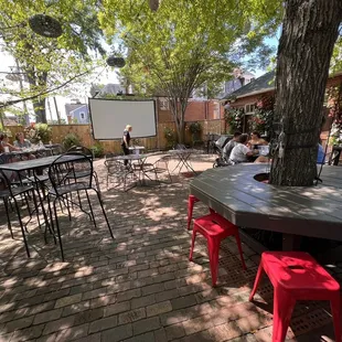 Outdoor seating