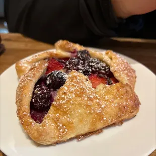 Cheesecake berry gallete
