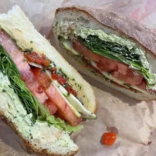 Vegan Pesto Sandwich