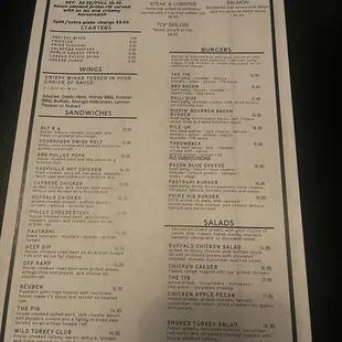Menu 1/15/23