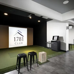 the interior of a modern office